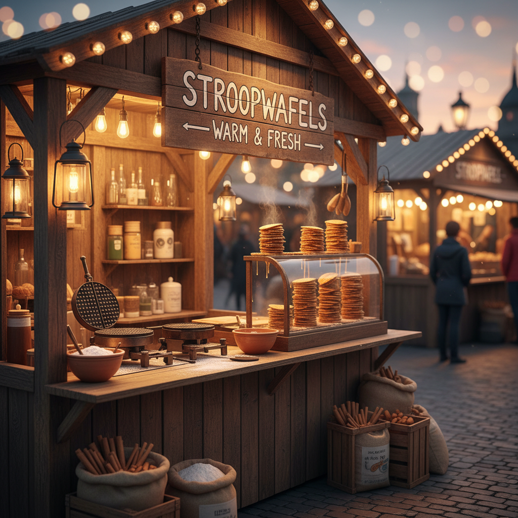 Stroopwafel Soof kraam