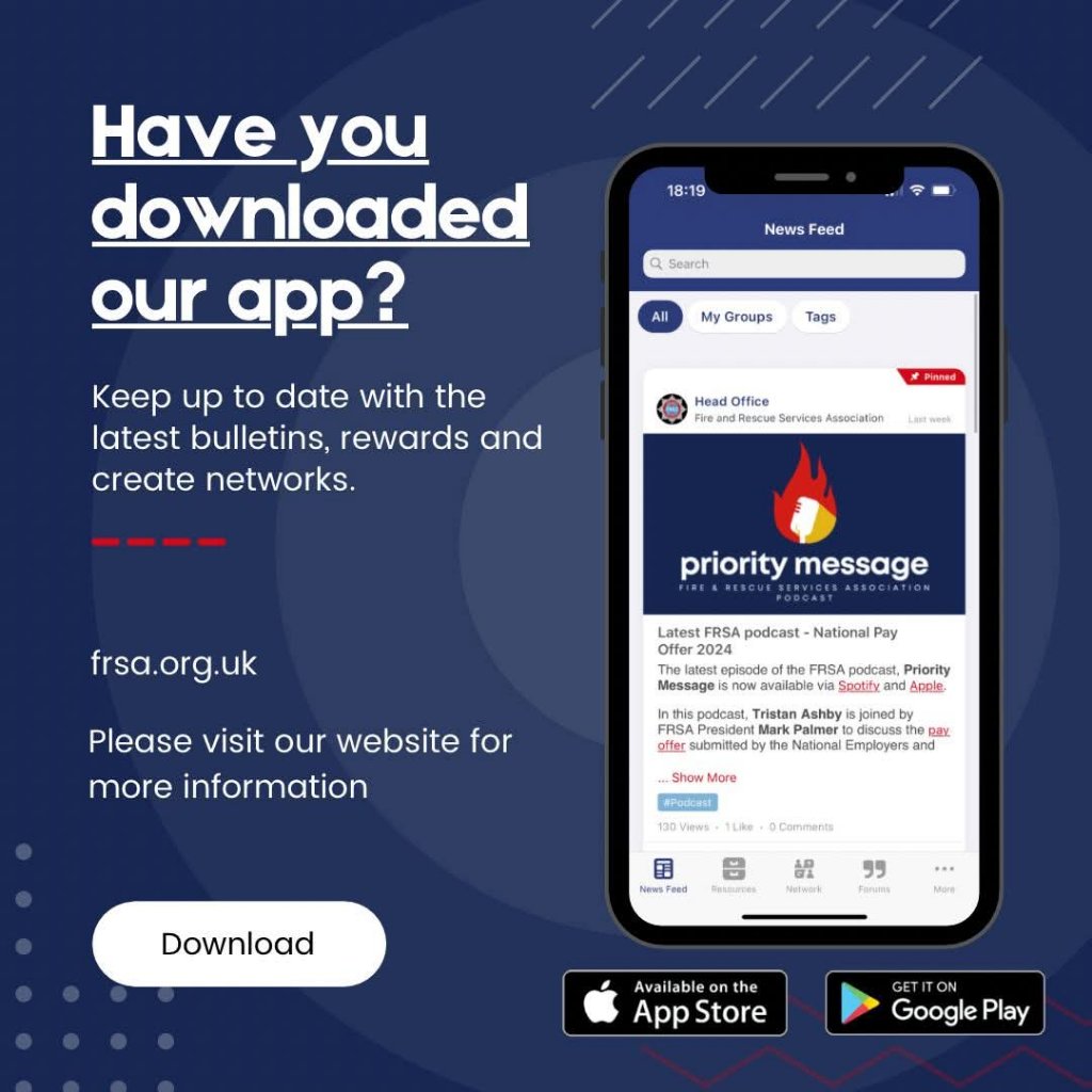 Download the FRSA app at frsa.org.uk