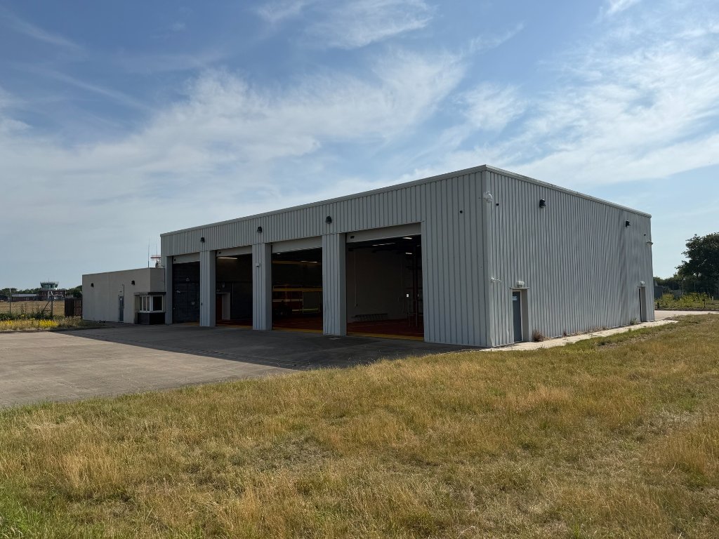 The newly refurbished DSA Airport Fire Station, ready for operations