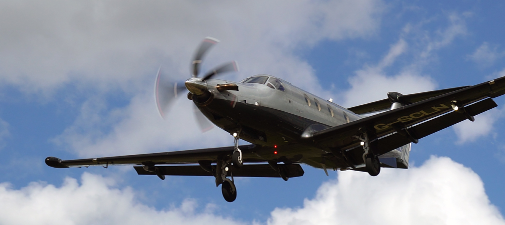 PC-12 arrival