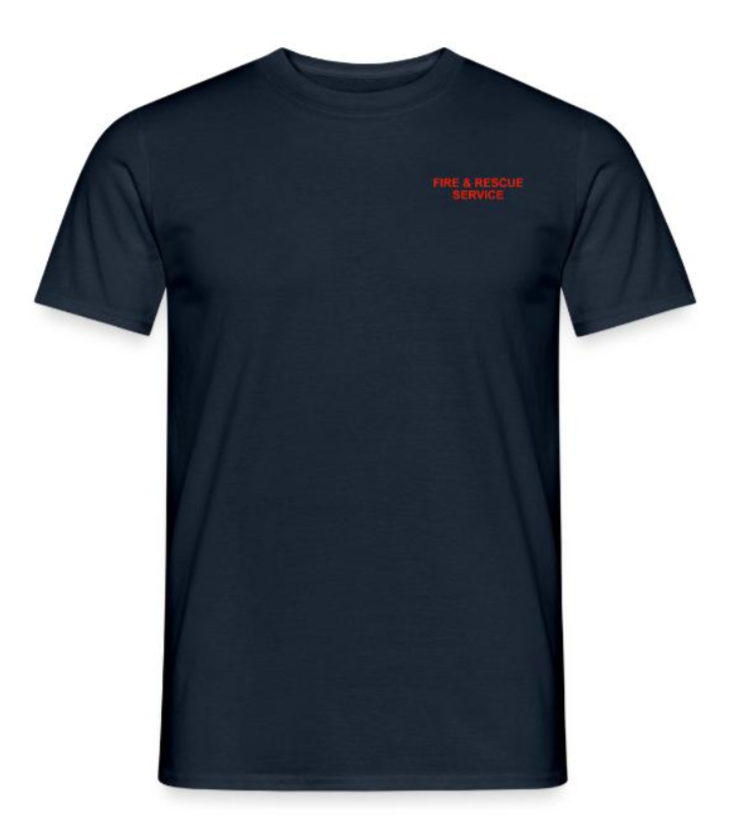 Standard issue Fire & Rescue Service workwear t-shirt