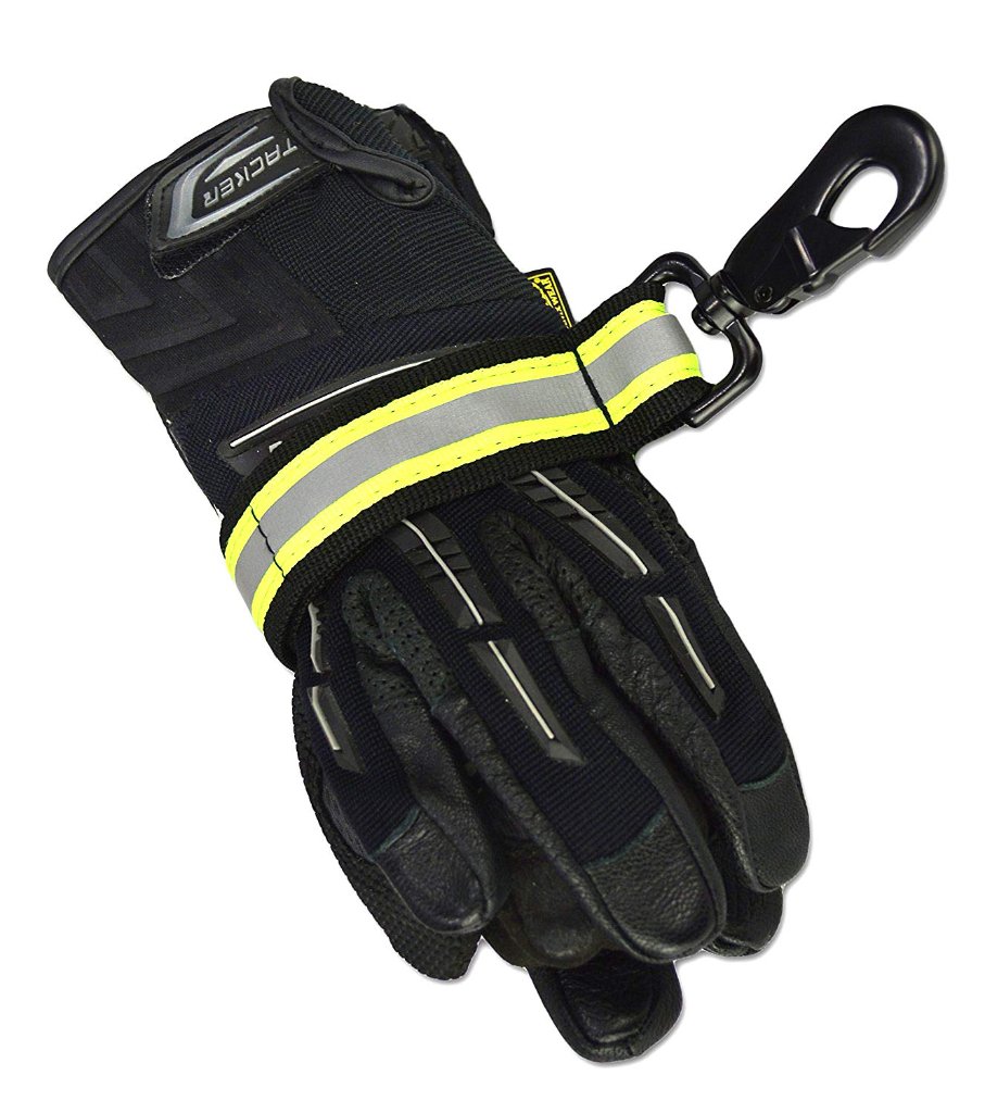 Heavy-Duty Reflective Firefighter Turnout Gear Glove Strap