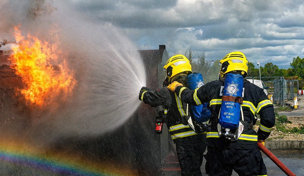 Live fire drill