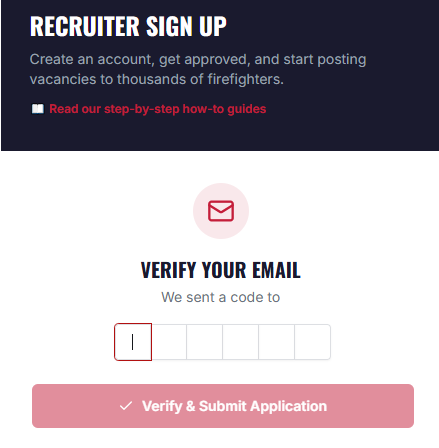 6-digit OTP code entry screen