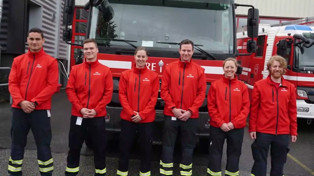 CERN Fire & Rescue firefighters