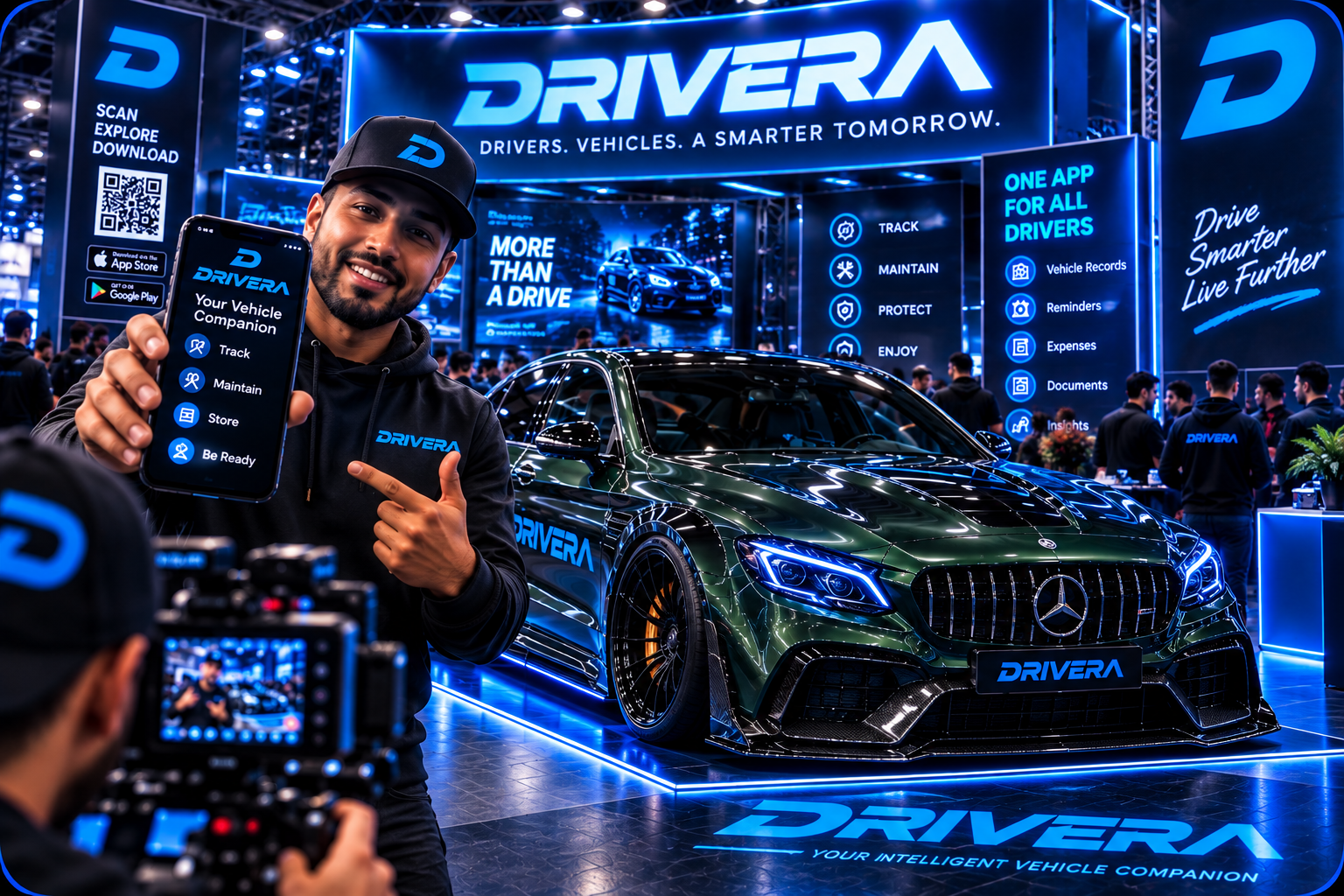 Drivera partner programme — connect your garage, automotive business or creator audience to earn recurring affiliate commission across the UK