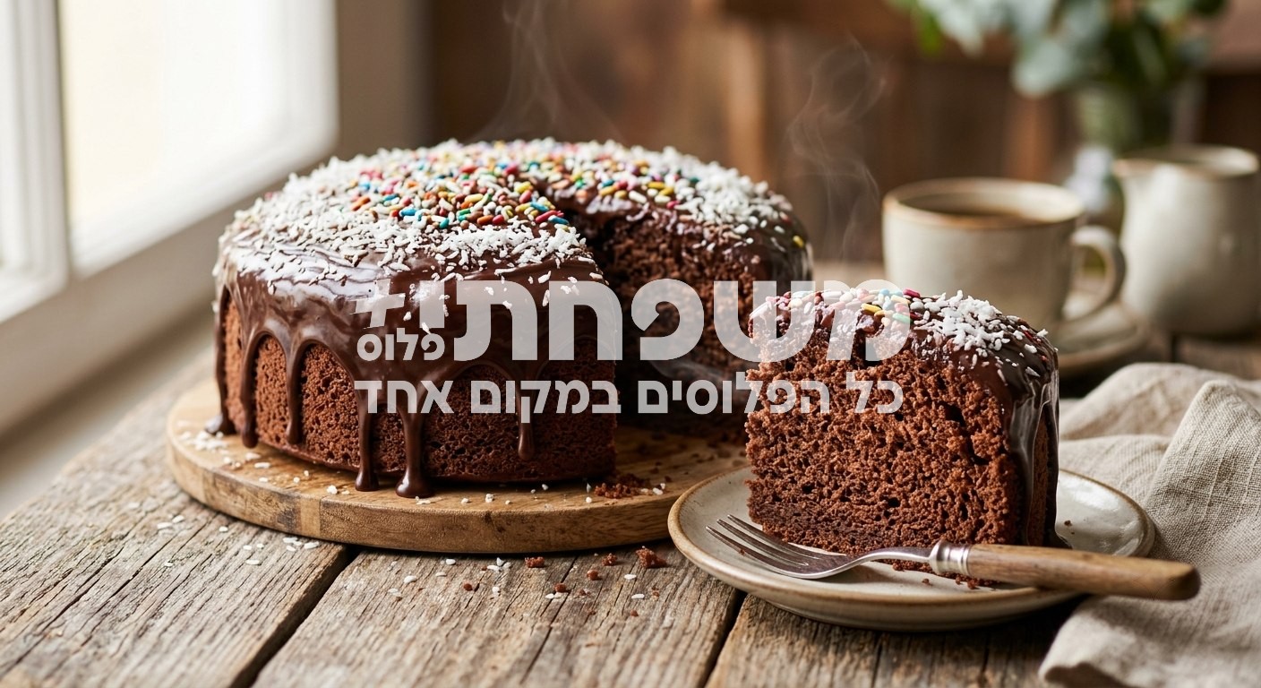 עוגת שוקולד אוורירית