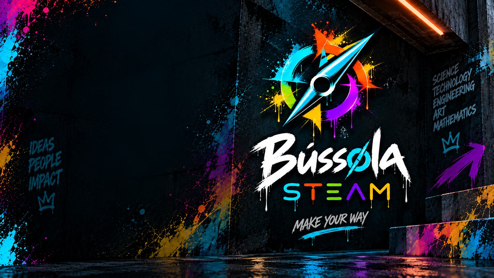 Bússola STEAM
