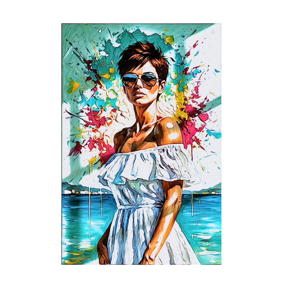 Lourdes Rayban Caribe Colors Brush