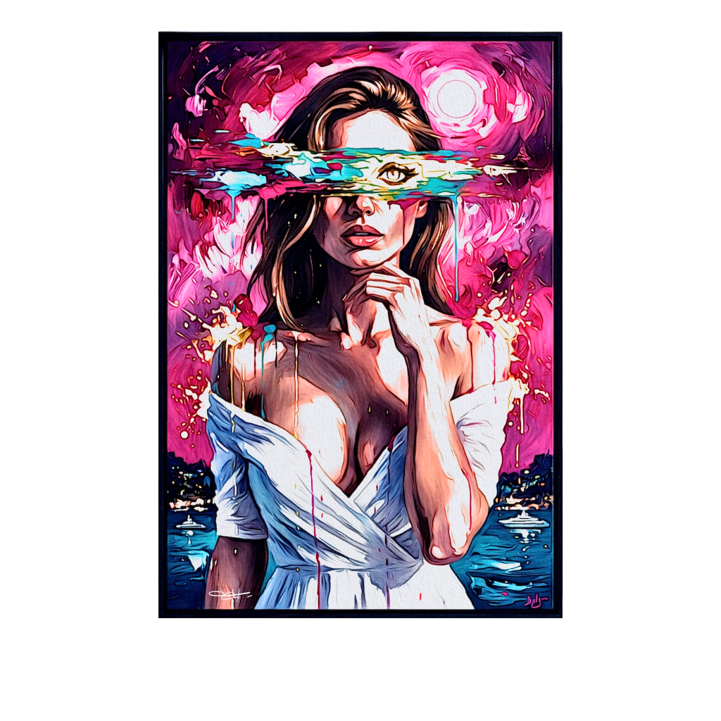 Rachel Eye Moon Pink Night