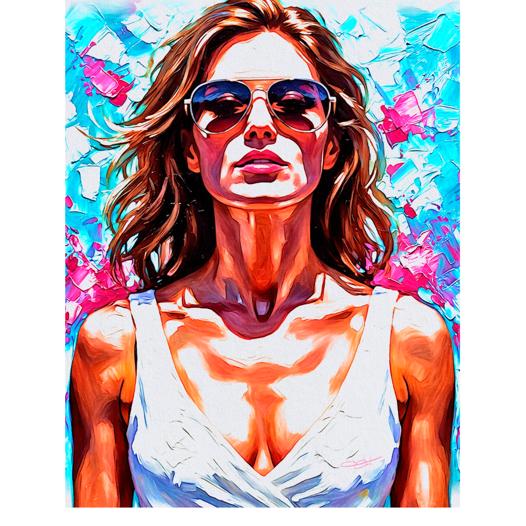 Julia Explosion Rayban Pink Caribe