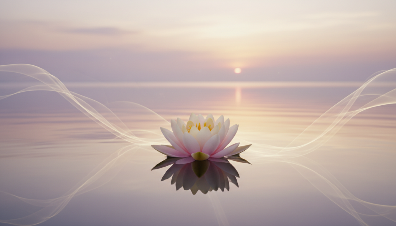 Peaceful sunrise