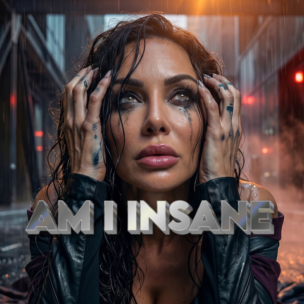 AM I INSANE, Album Cover, Elodia Reyna Rojas