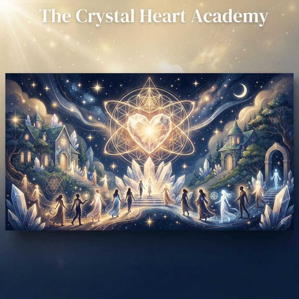 Supporting Your Spiritual Growth: The Crystal Heart Academy Difference