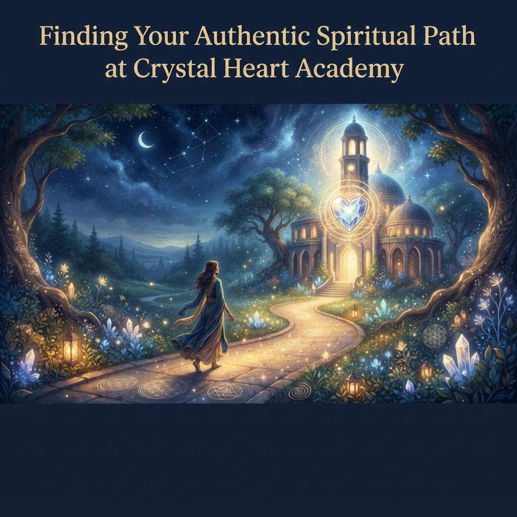 Finding Your Authentic Spiritual Path at Crystal Heart Academy