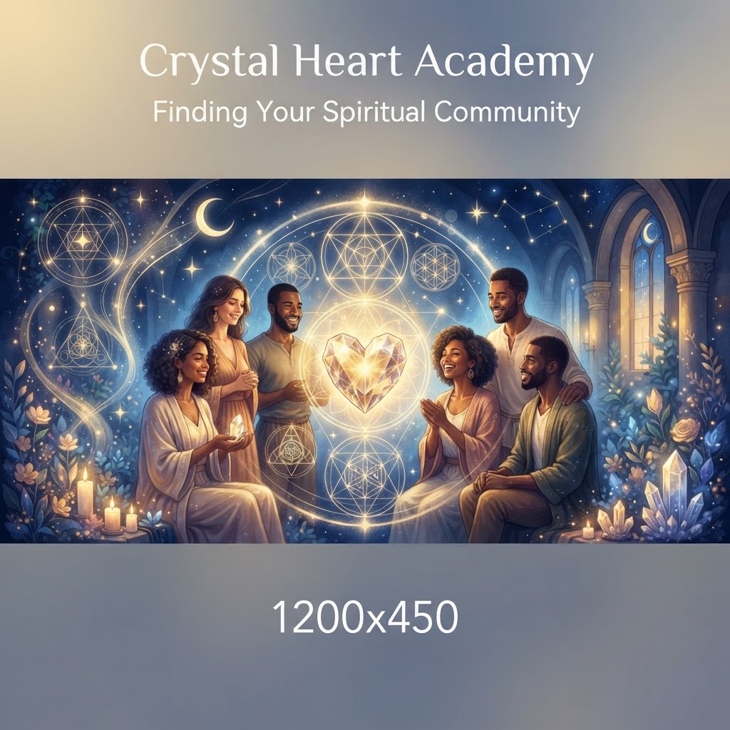 Finding Your Spiritual Community: How Crystal Heart Academy Supports Your Journey