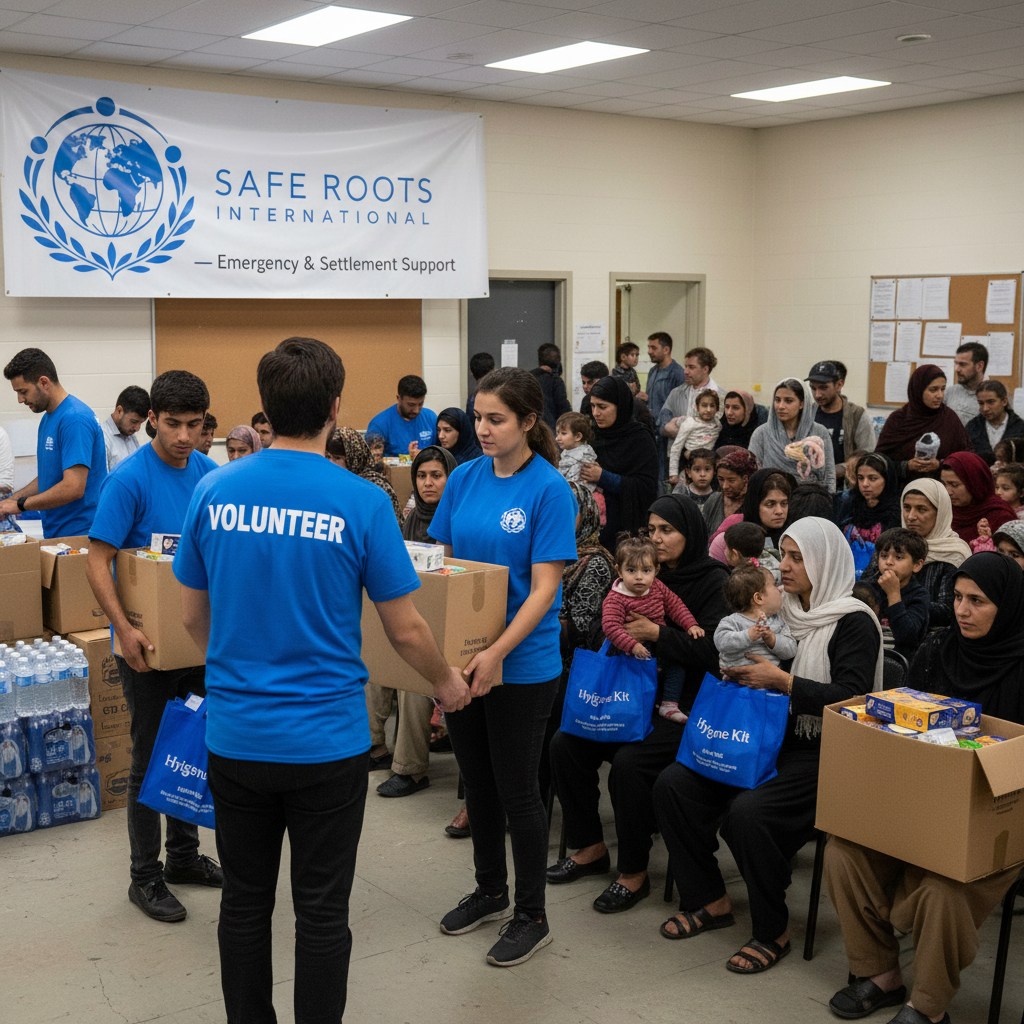 Essential Items Distribution for Afghan Refugee Families