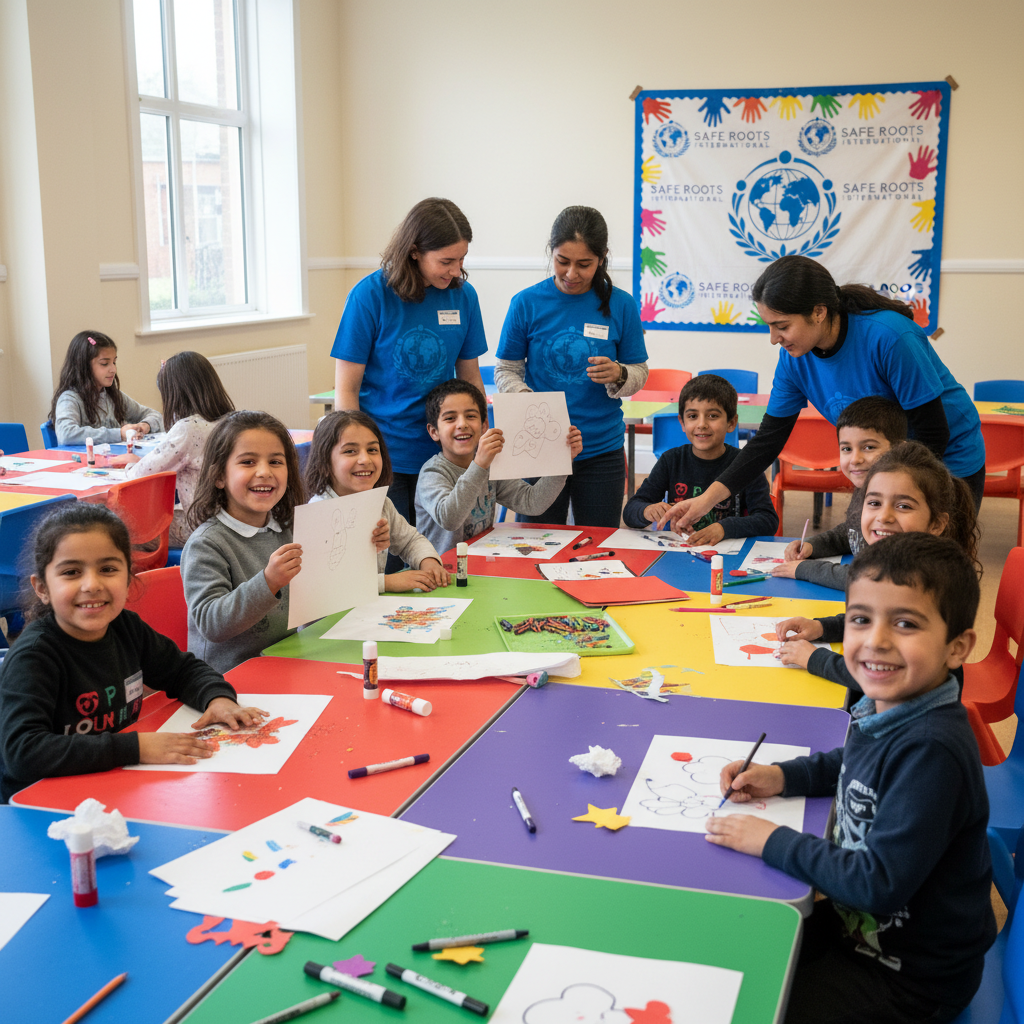 Afghan Children's Youth Activity Session