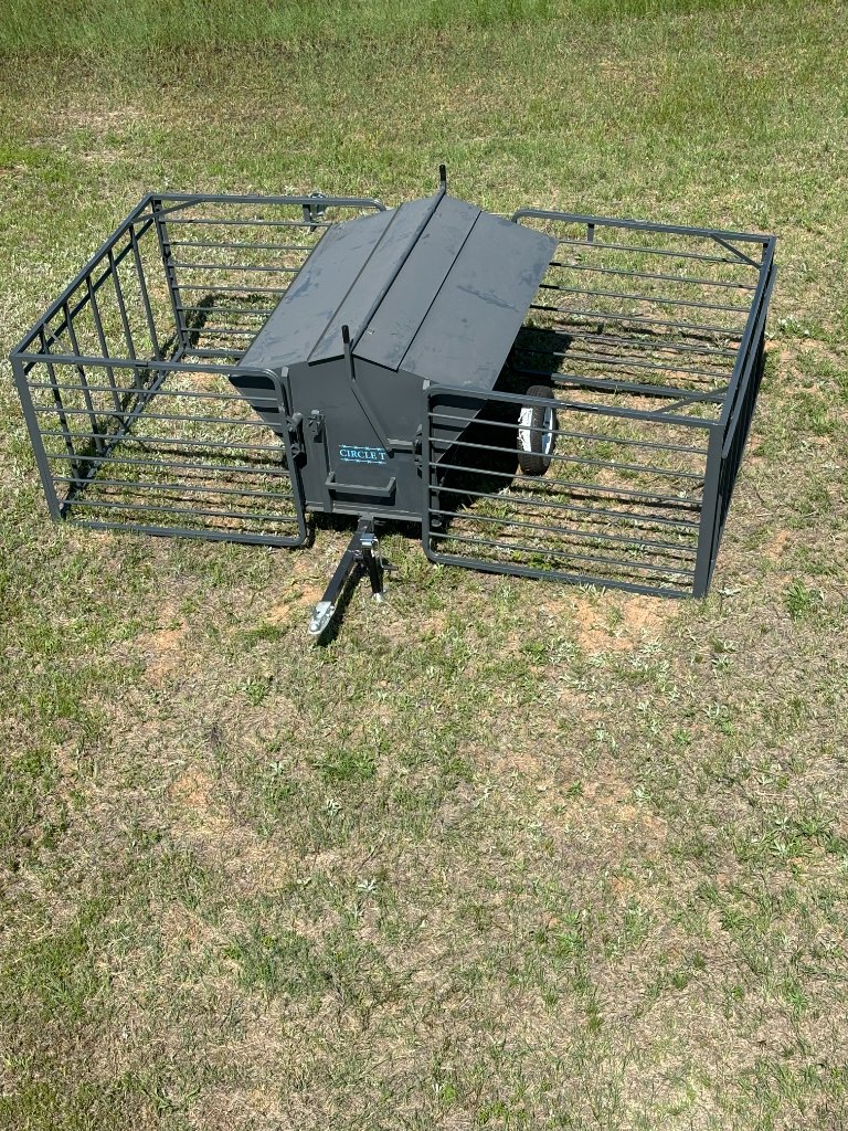 Portable Creep Feeder - Rear Quarter View