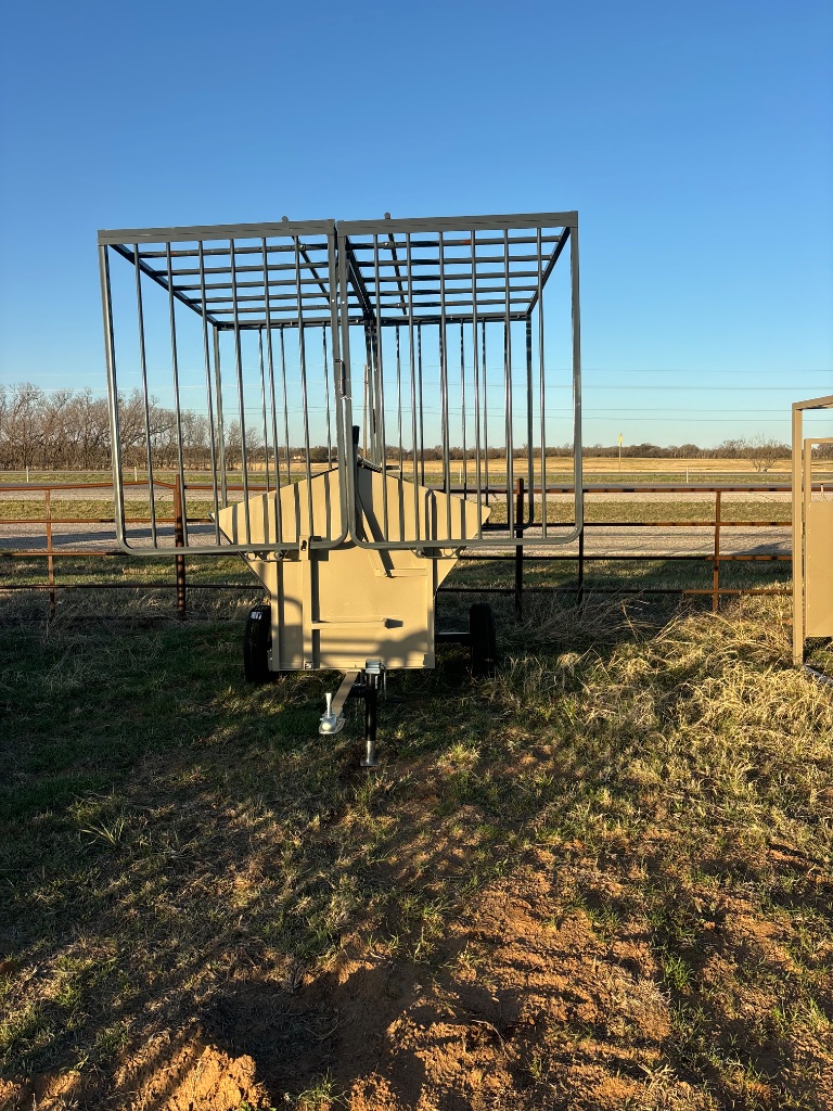 Portable Creep Feeder - Rear View