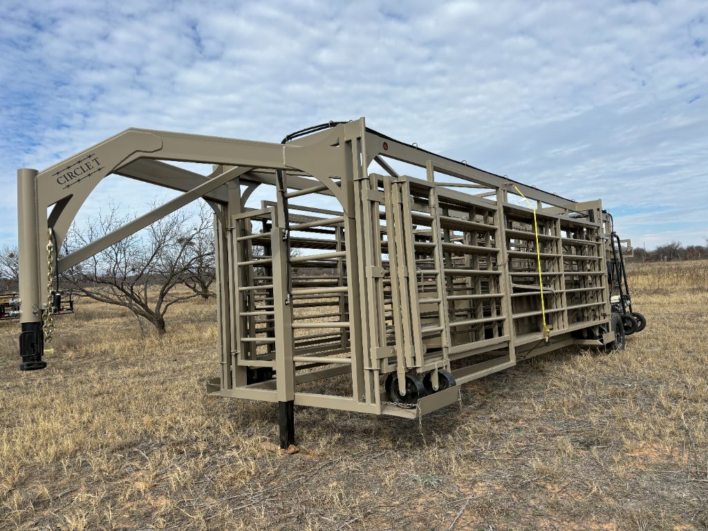 Portable Corral Double Alley