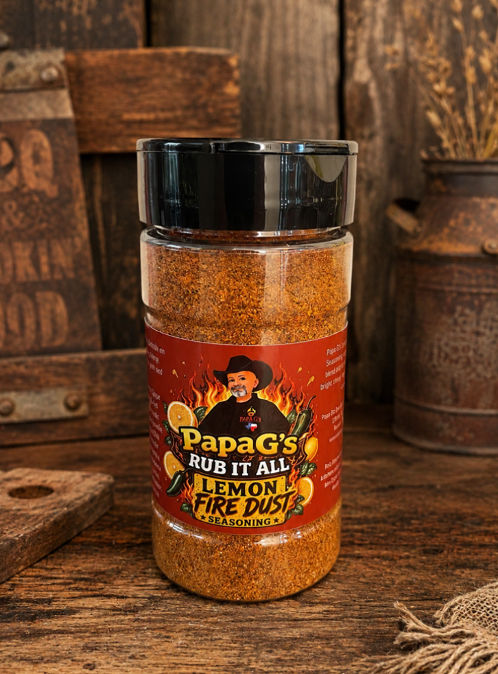 Lemon Fire Dust Seasoning