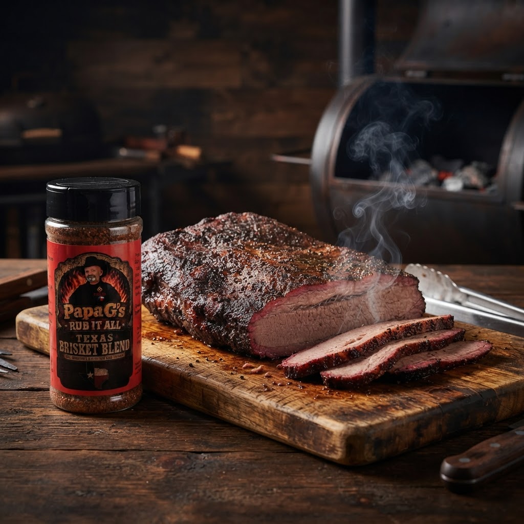 Perfect on smoked brisket