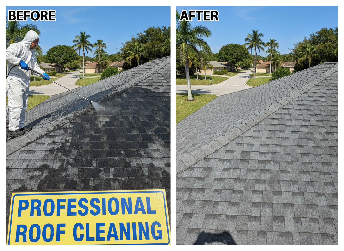 After Roof Cleaning