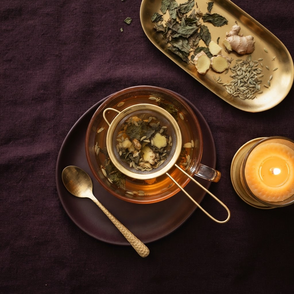 Belly Balance tea blend — ginger, peppermint and fennel