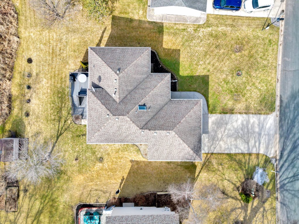 Aerial home view