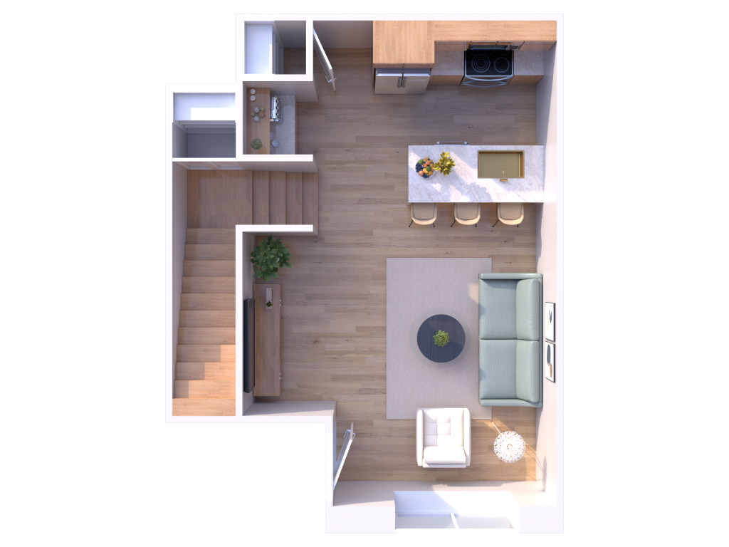 Unit 103 floorplan