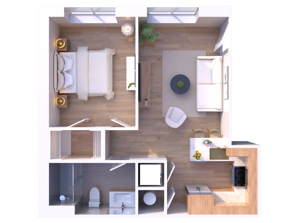 Unit 108 floorplan