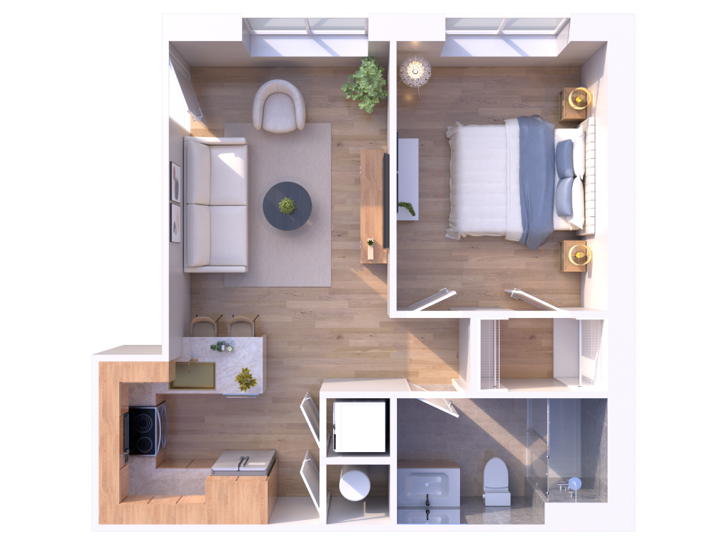 Unit 109 floorplan