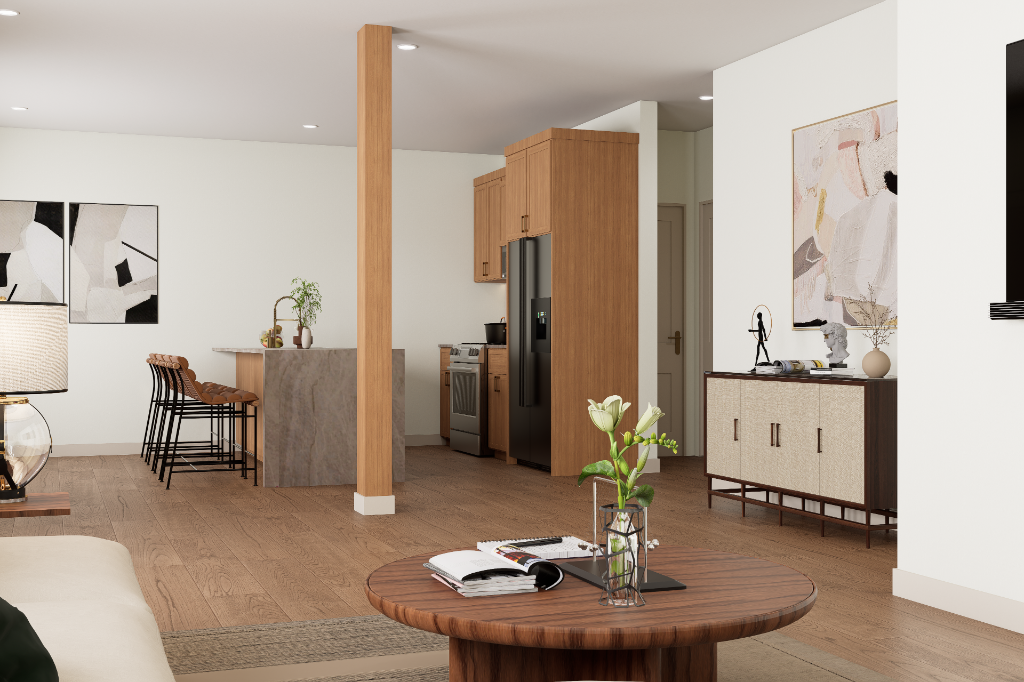 Living Room — Soaring Ceilings