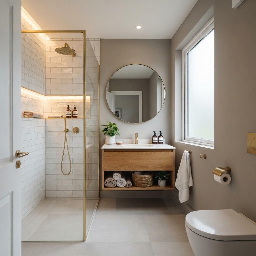 Small Bathroom, Big Impact: Smart Design Choices That Make Tight Spaces Feel Luxurious