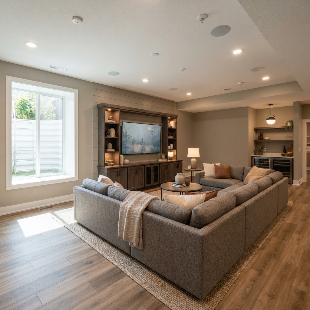 Basement Finishing 101: How to Turn Unused Square Footage Into Your Favorite Room in the House