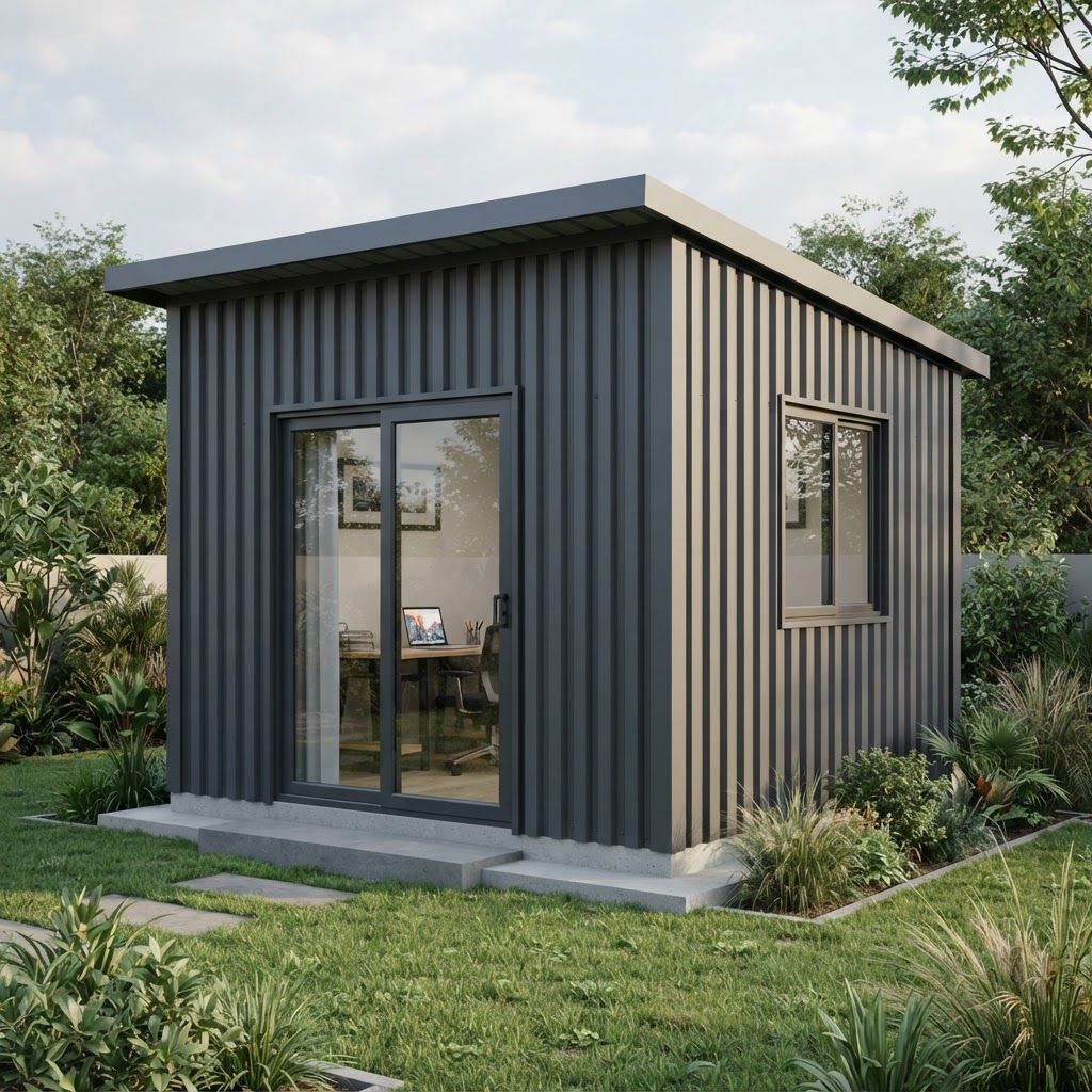 AI-generated illustration of the Plan 01 Home Office