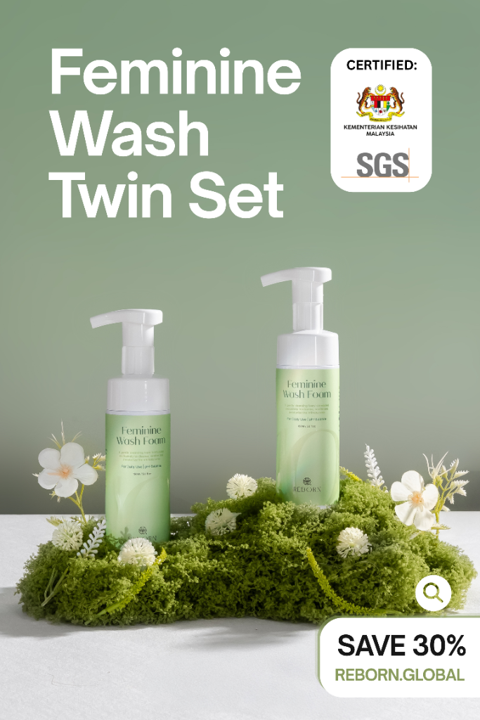 Feminine Wash Foam Twin Set