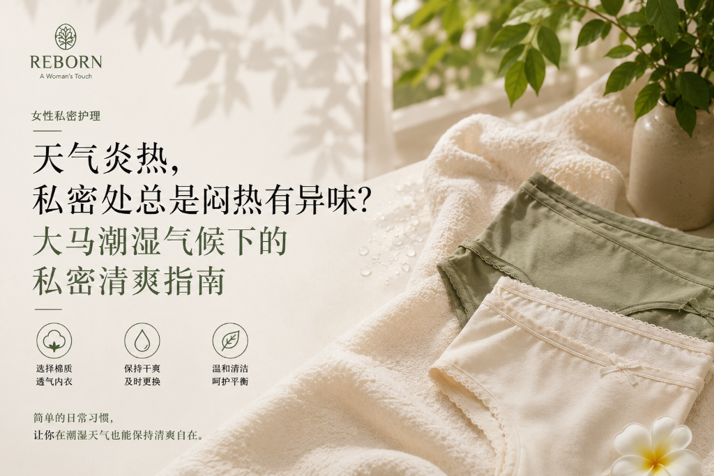 天气炎热，私密处总是闷热有异味？大马潮湿气候下的私密清爽指南