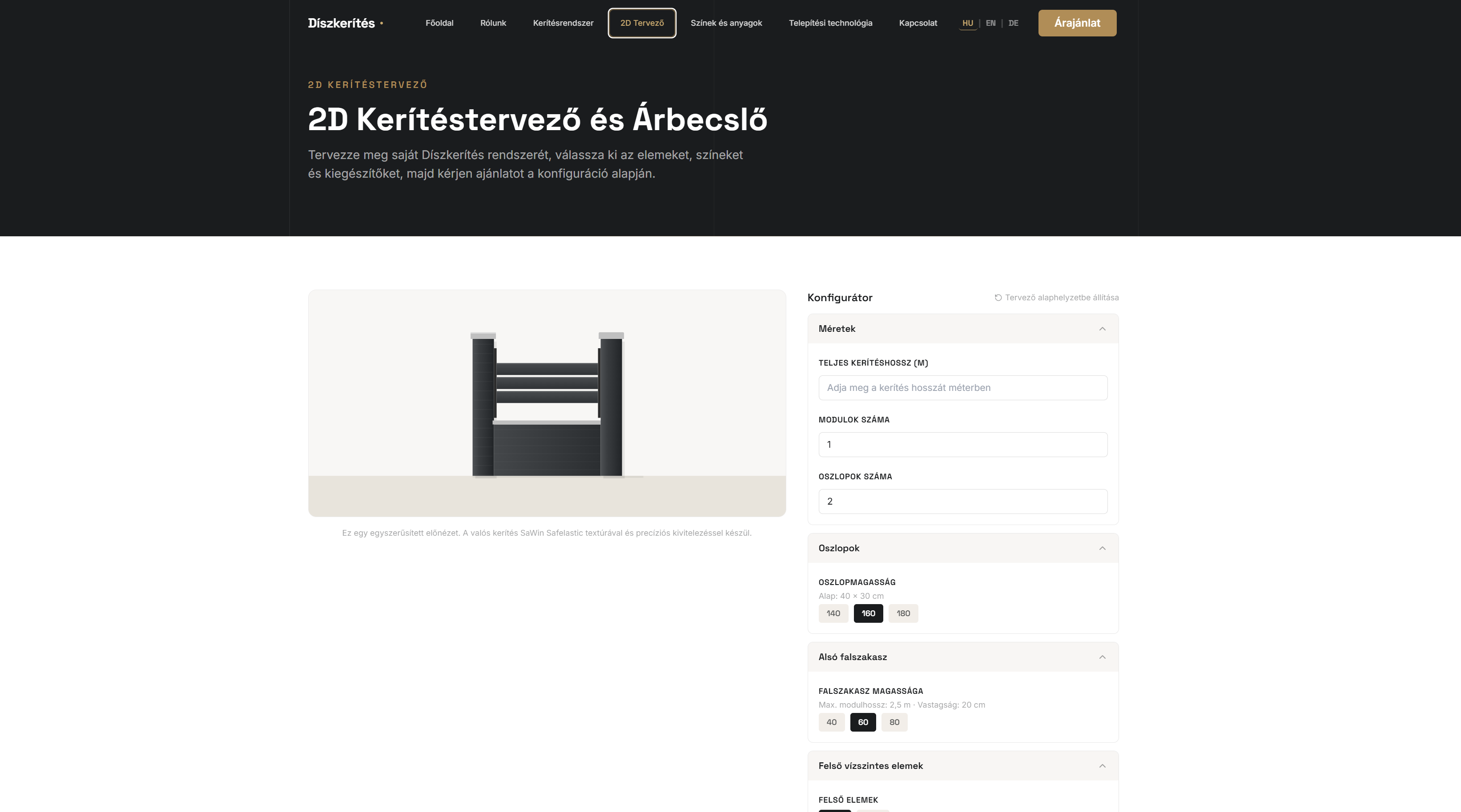 SaWin kft template preview