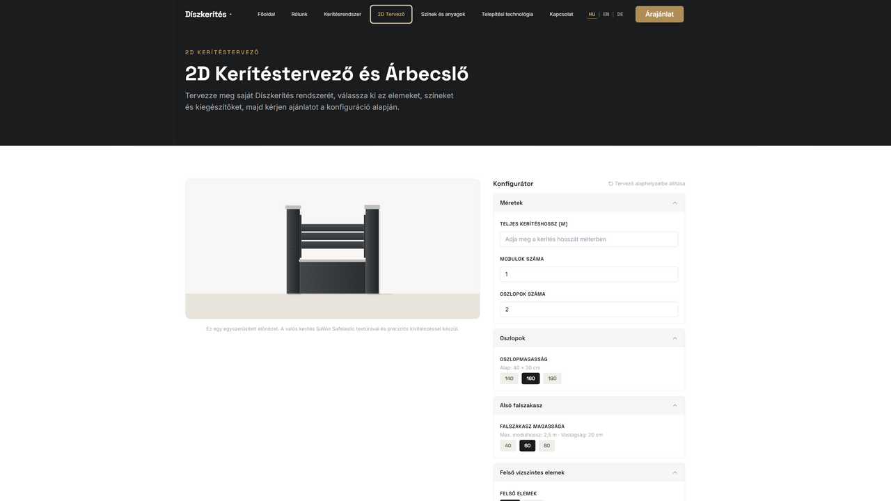 SaWin kft template preview