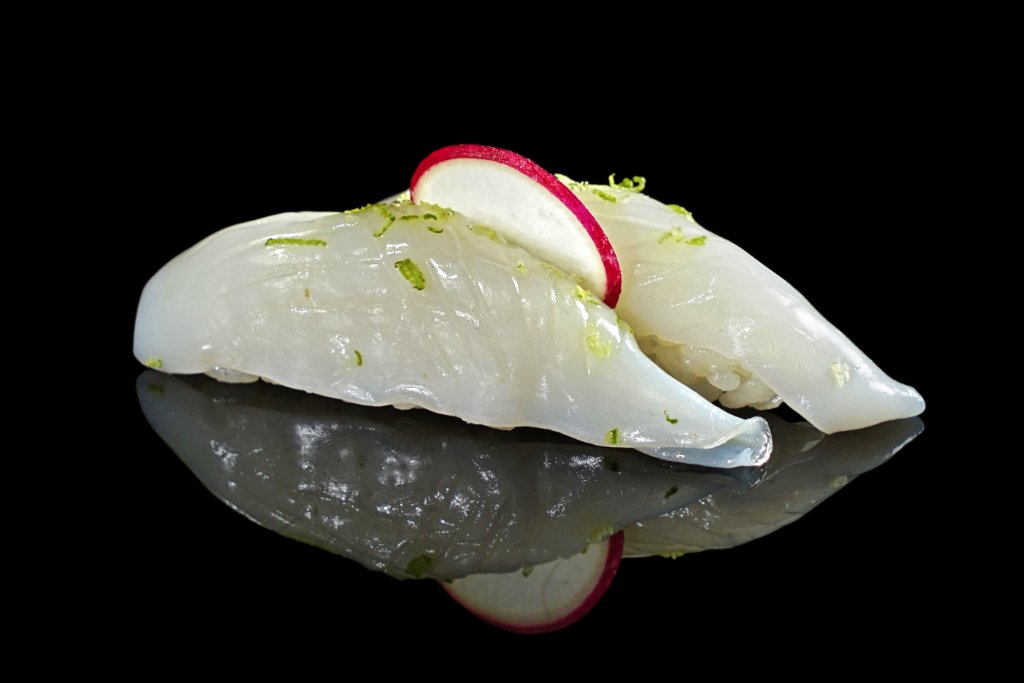Nigiri branzino al lime