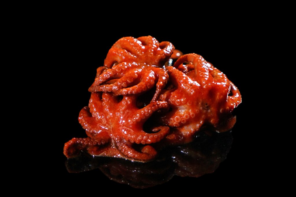 Calamari con salsa pomodoro