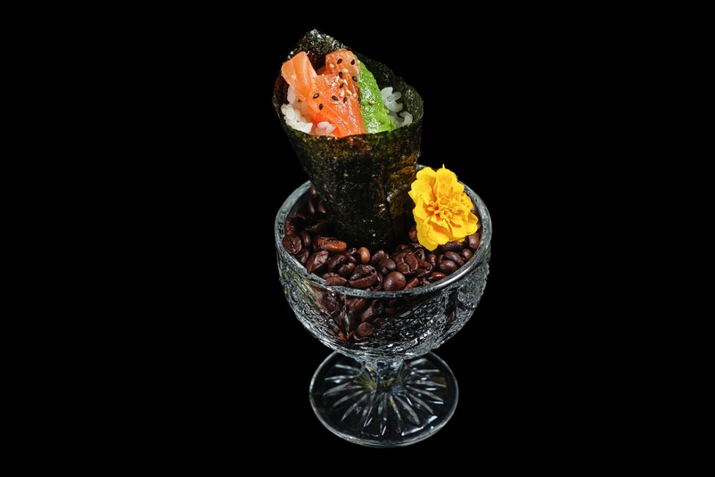 Temaki salmone