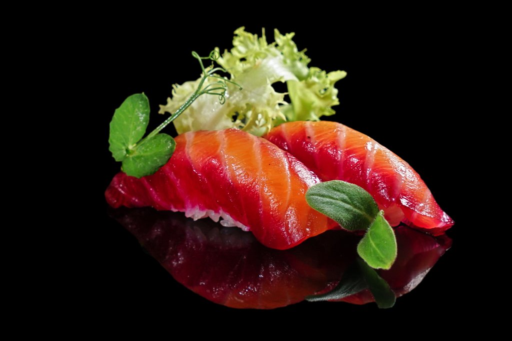 Nigiri salmone e tonno