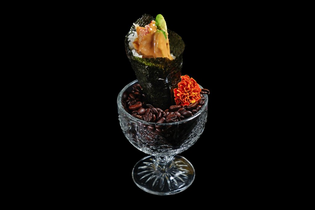 Temaki granchio fritto