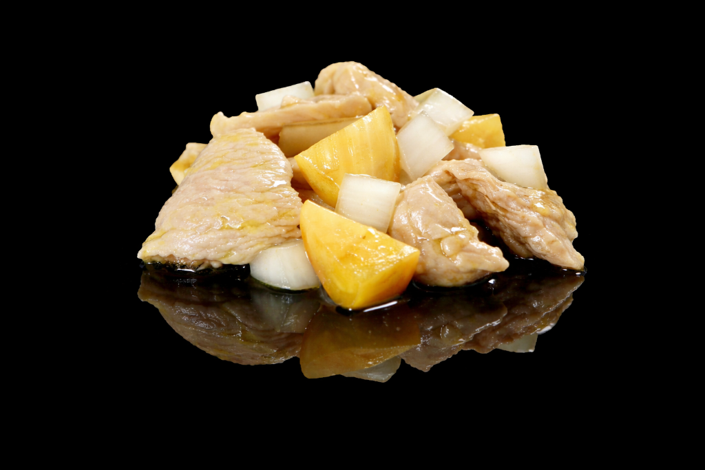 Pollo con curry