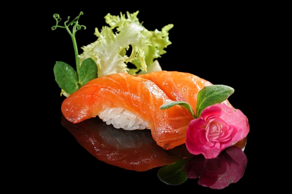 Nigiri salmone speciale