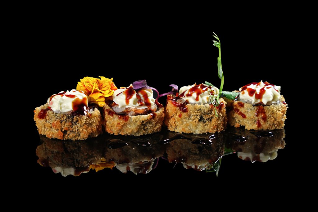 Maki fritto salmone e philadelphia