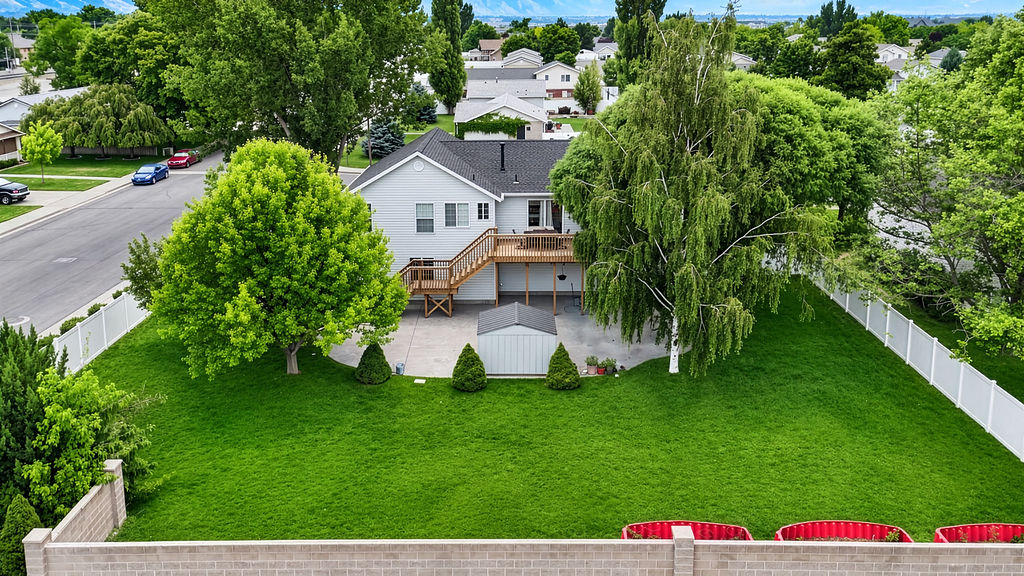 Aerial Backyard